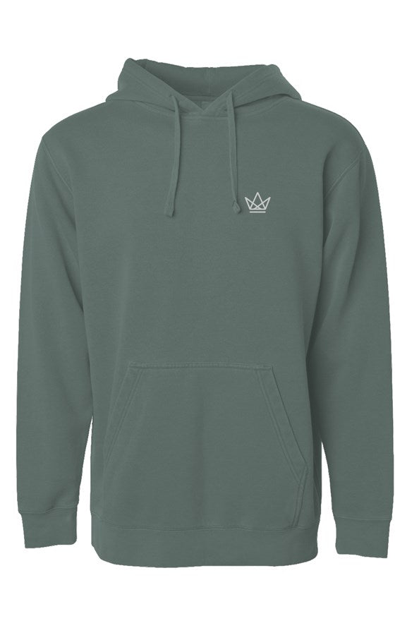 Ronce Crown Logo Embroidered Hoodie - Ronce