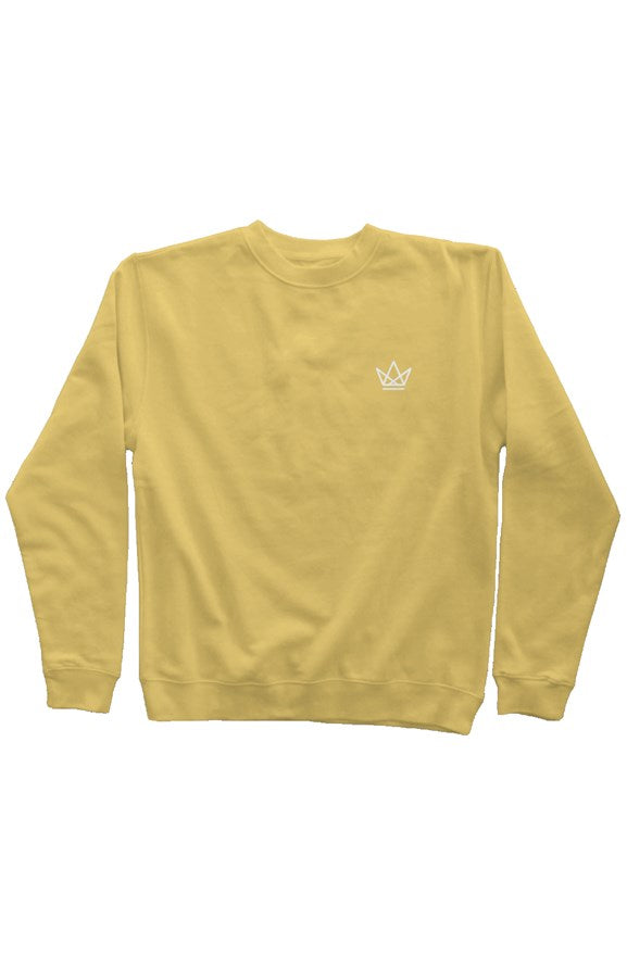 Ronce Crown Logo Embroidered Crew Neck - Ronce