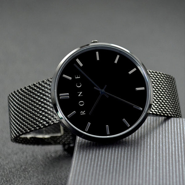 Ronce Dark Steel Watch - Ronce