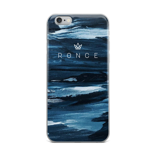 Ronce Abstract Ocean iPhone Case - Ronce