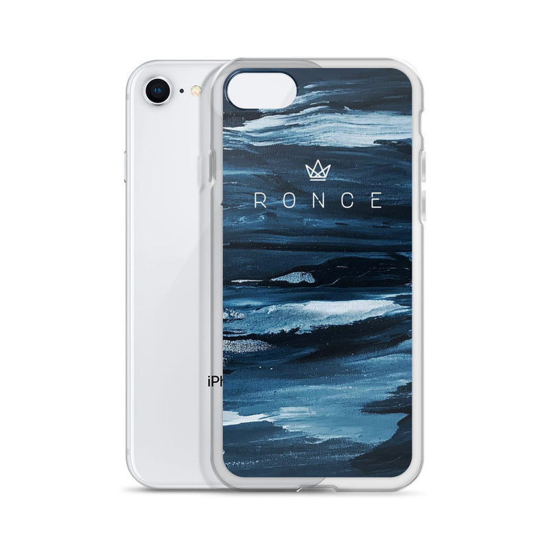 Ronce Abstract Ocean iPhone Case - Ronce